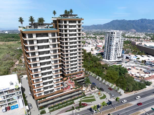 Aerial View of Due Puerto Vallarta