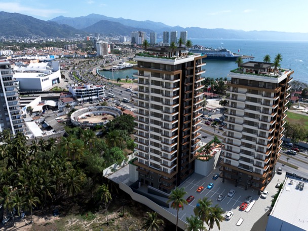 Vista aerea de Due Puerto Vallarta